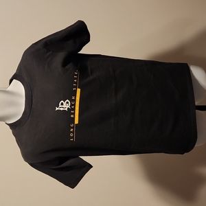 Long Beach State University black s tshirt